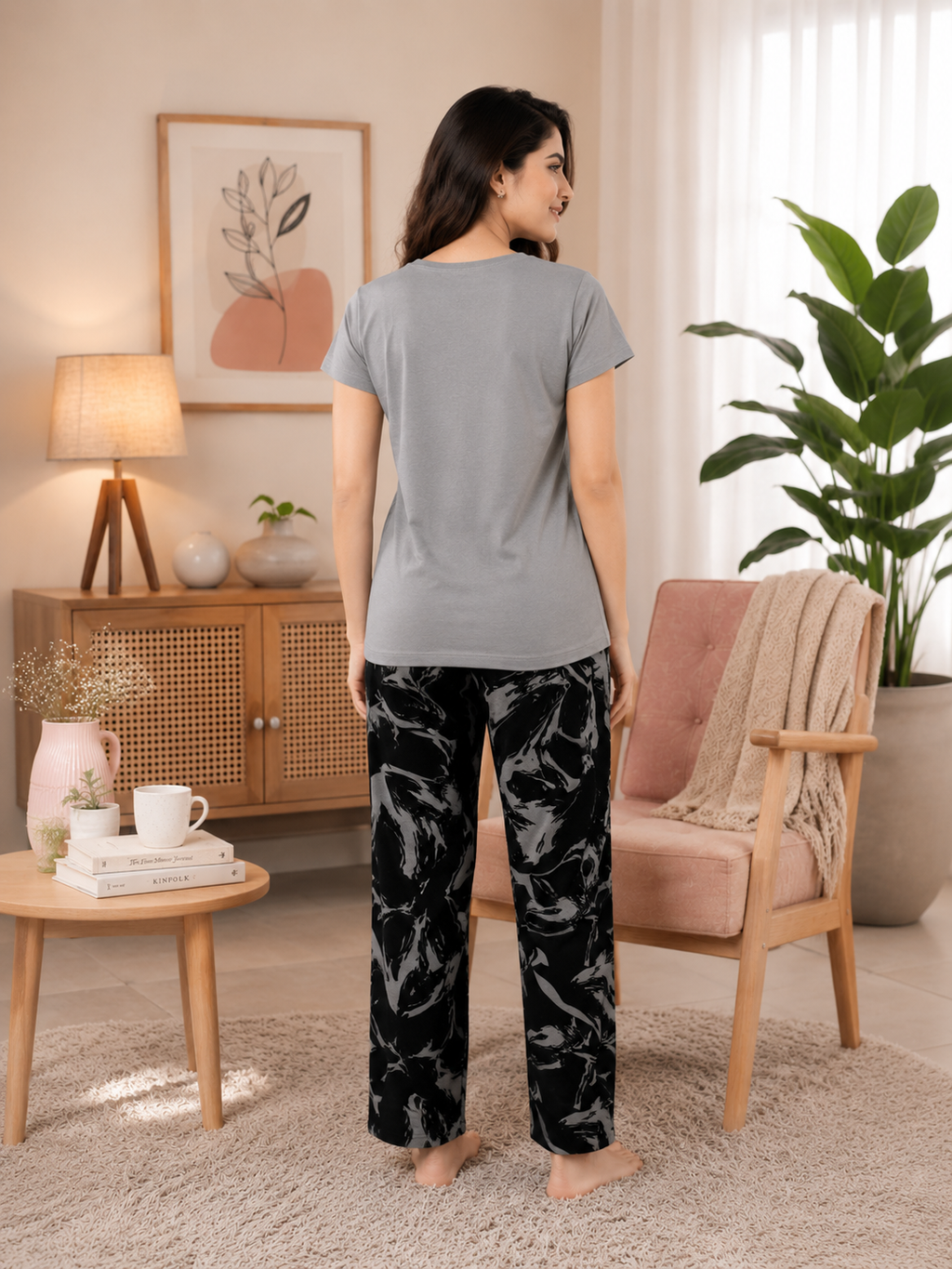 Silver Leaf Lounge Set