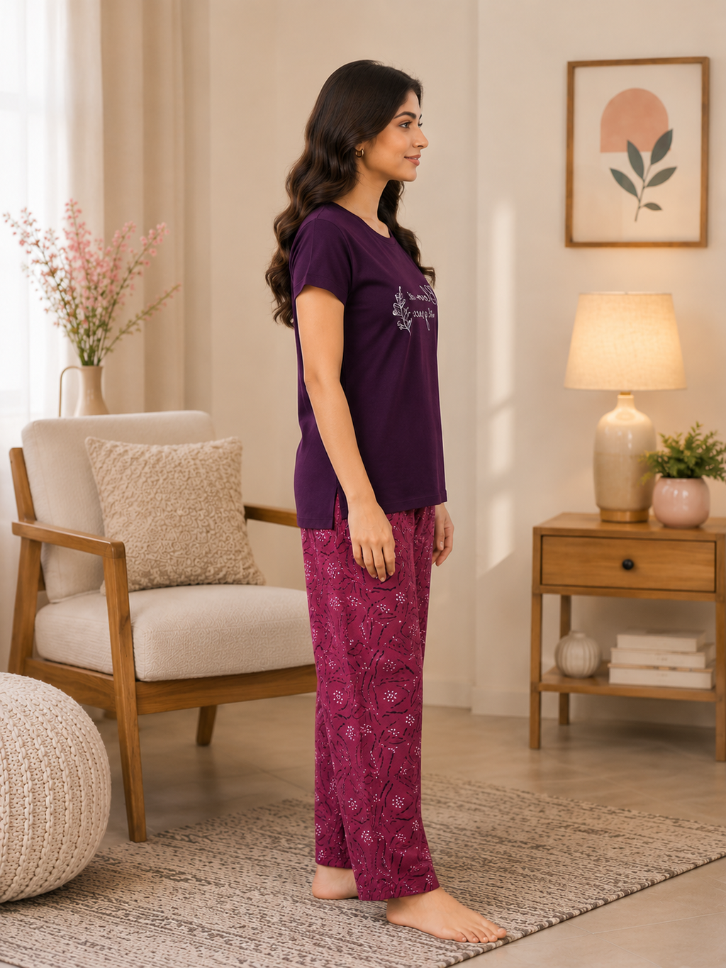 Plum Grace Lounge Set