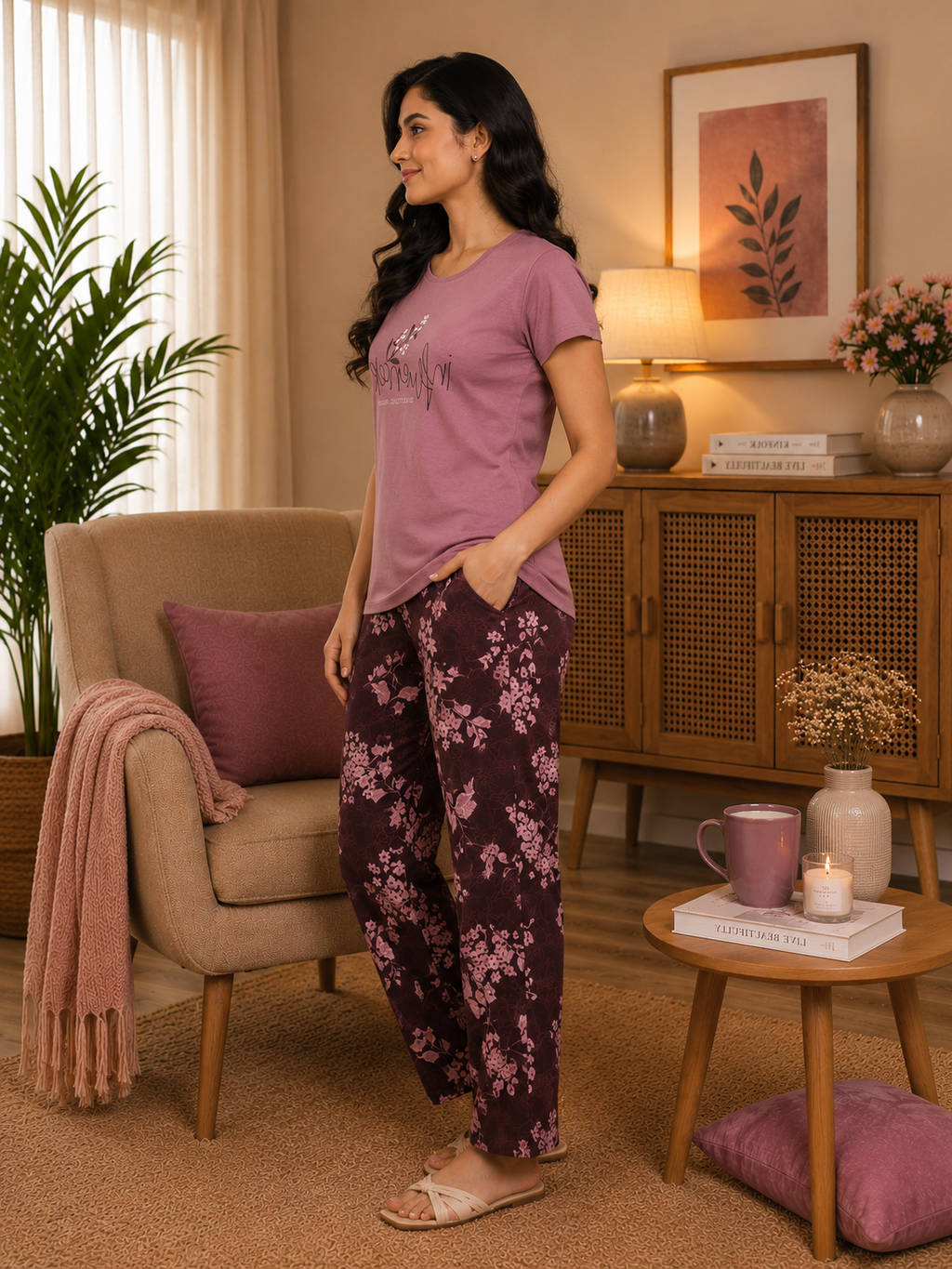 Blush Bloom Lounge Set
