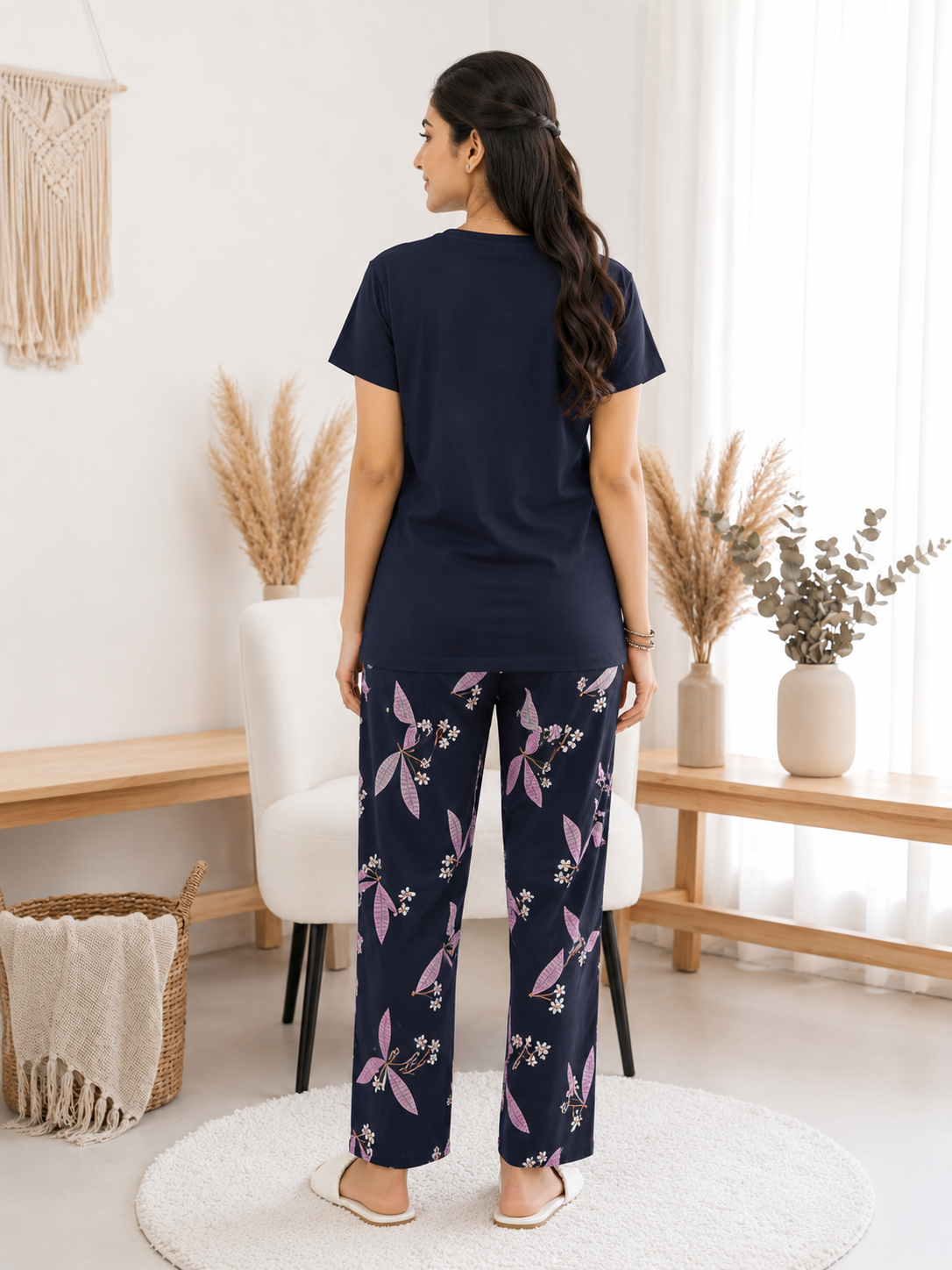 Navy Grateful Night Suit