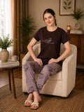 Dark Cocoa Find Beauty Nightsuit Set