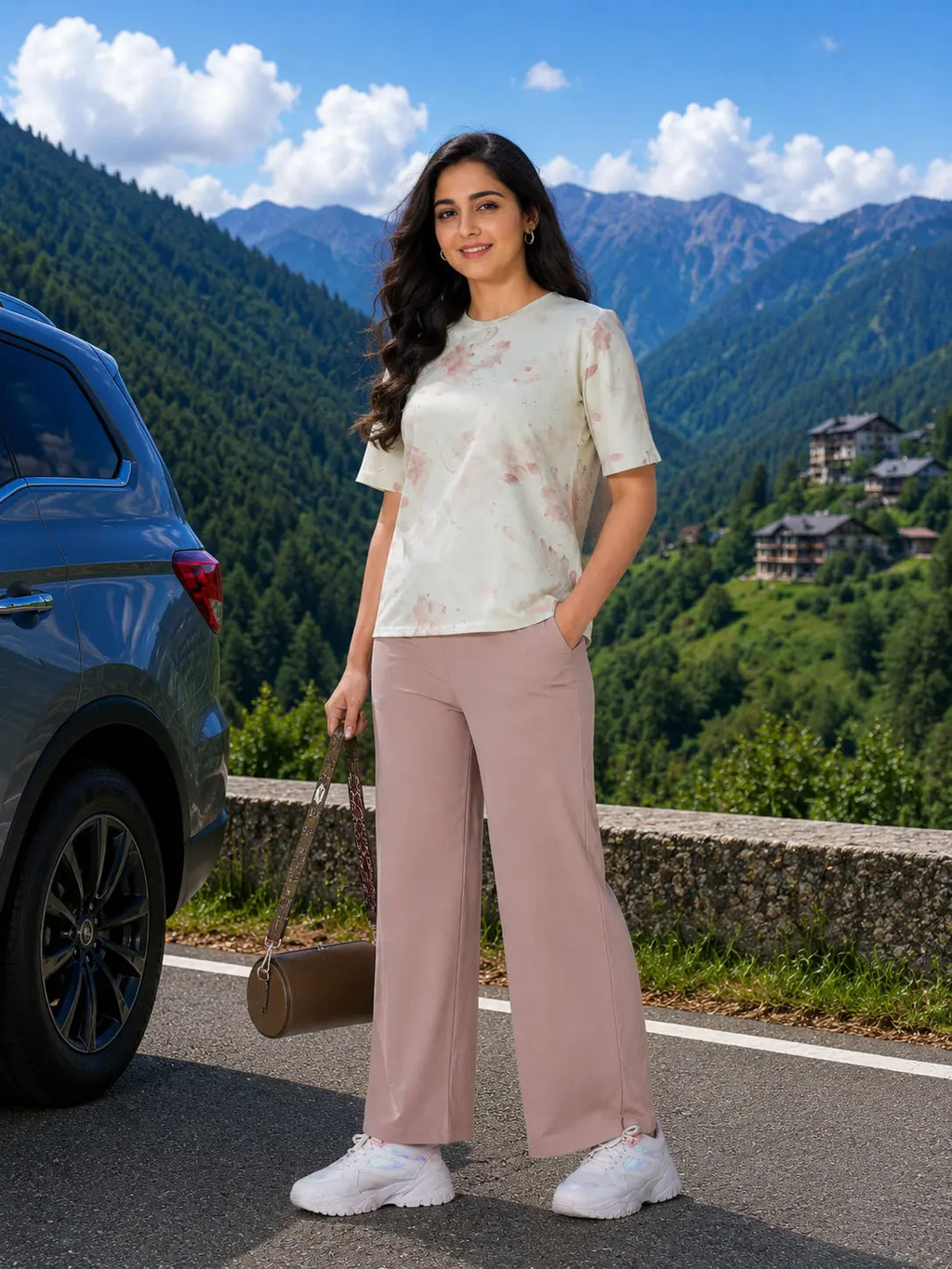 Rose Tie Dye Travel Set