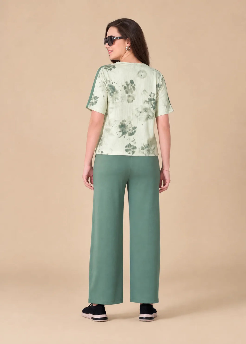 Green Tie Dye Travel Set
