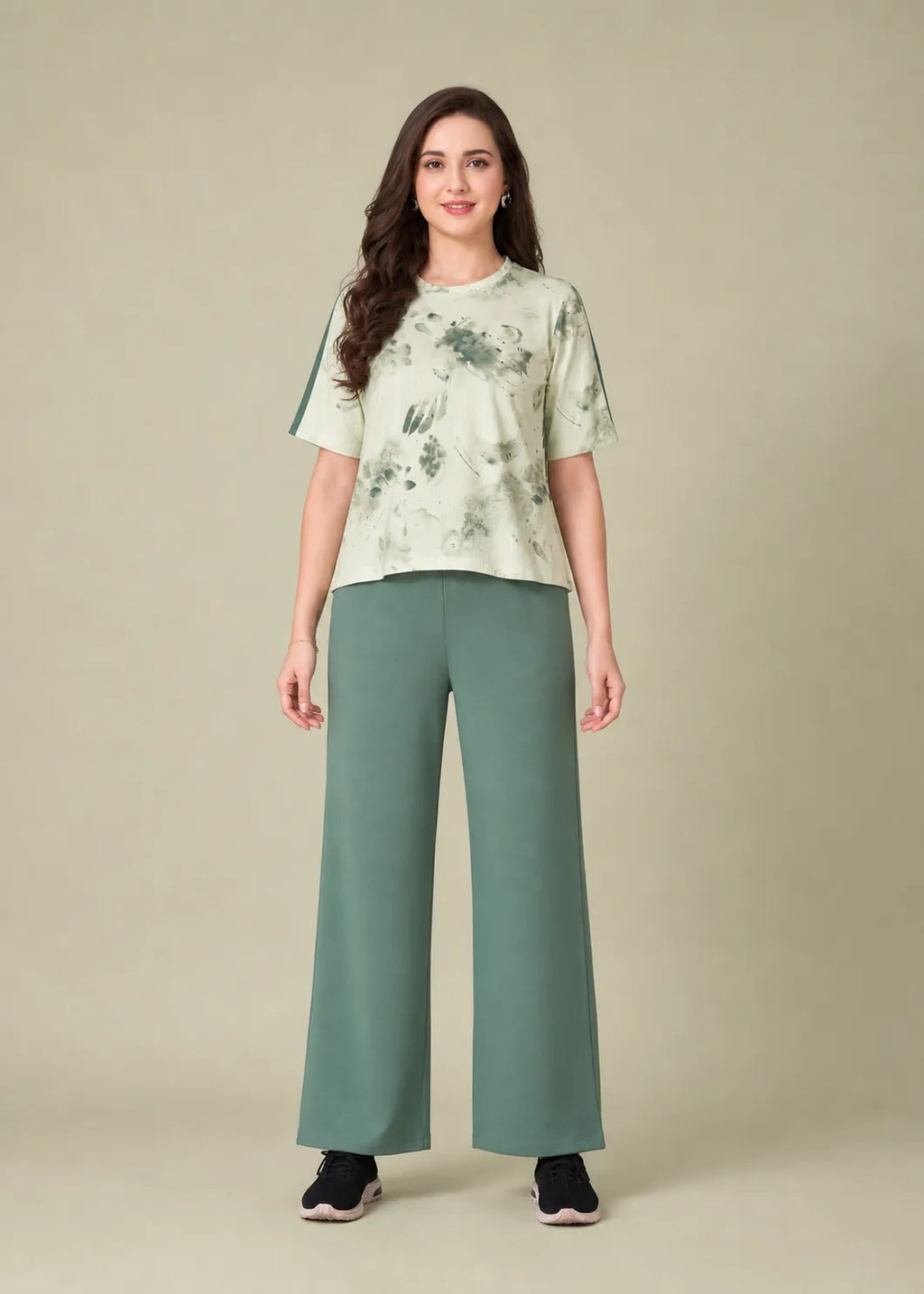Green Tie Dye Travel Set