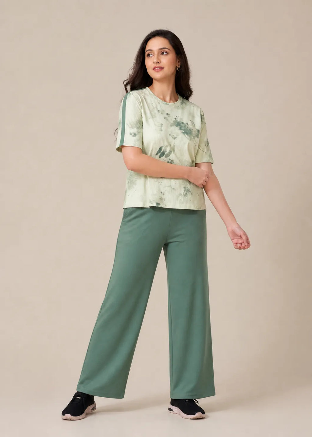 Green Tie Dye Travel Set