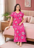 Bright Pink Floral Alpine Nightgown