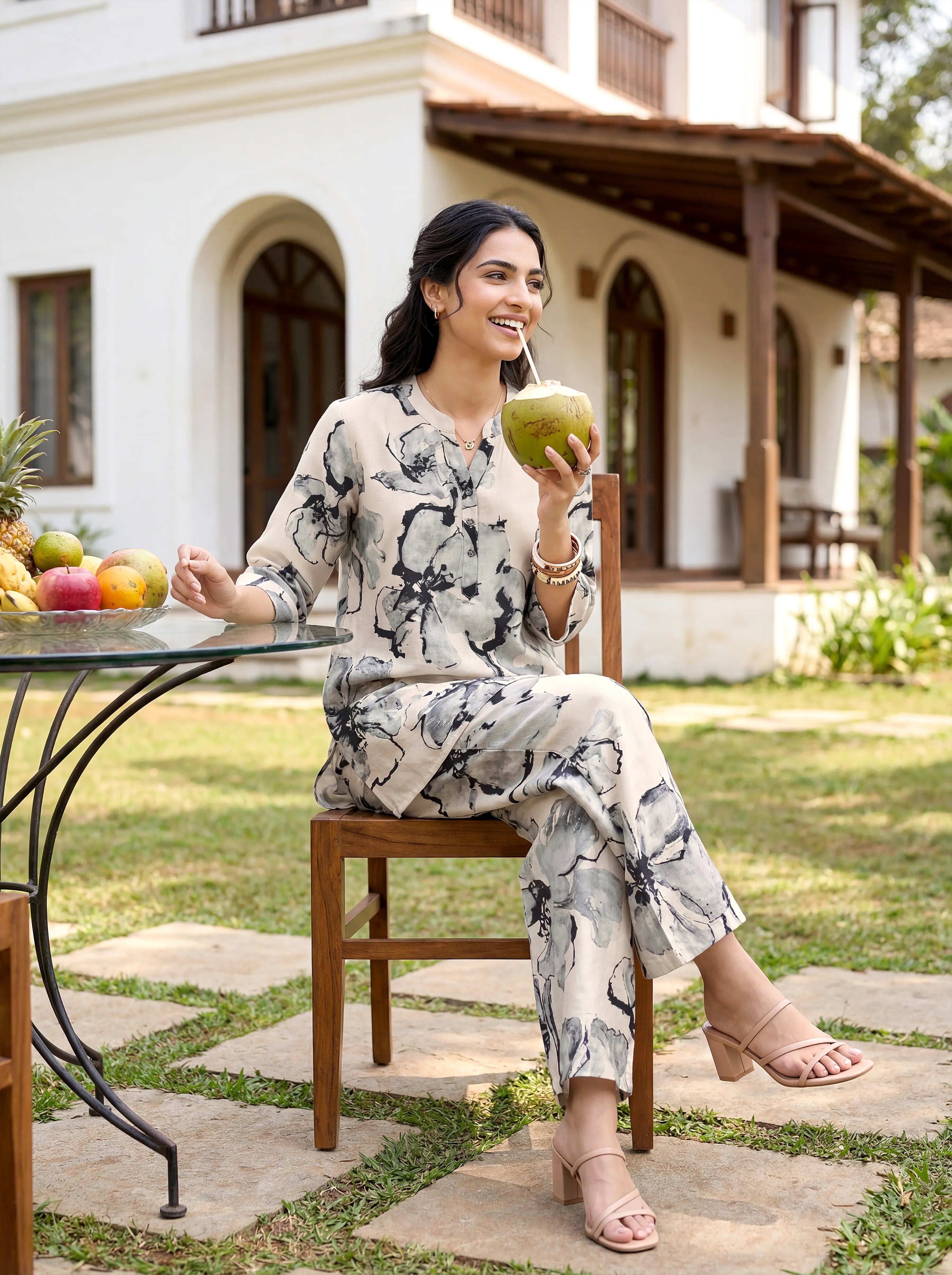 Floral Dream Kurti Set