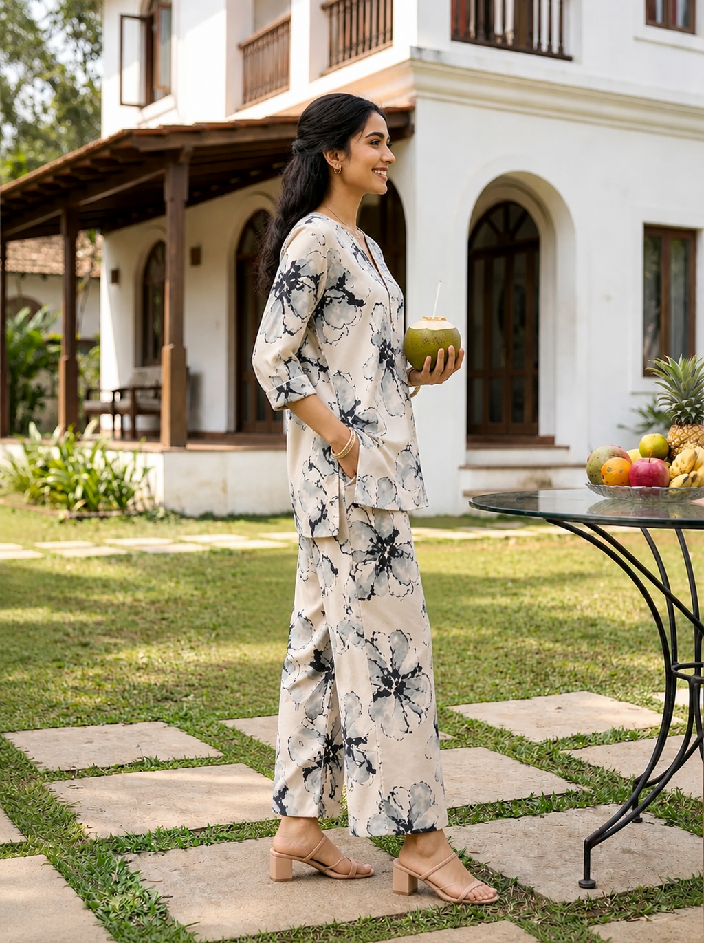 Floral Dream Kurti Set