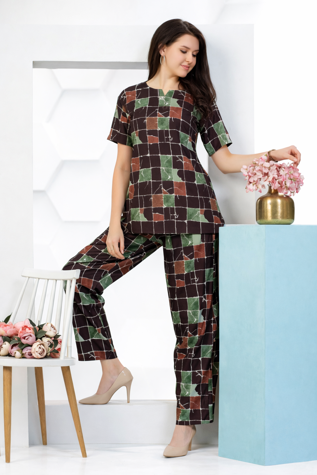 Autumn Mosaic Co-ord Set