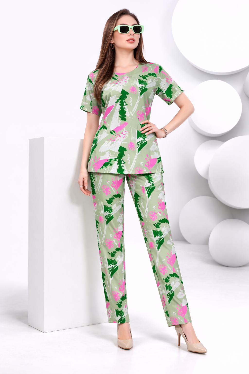 Meadow Mist Printed Set