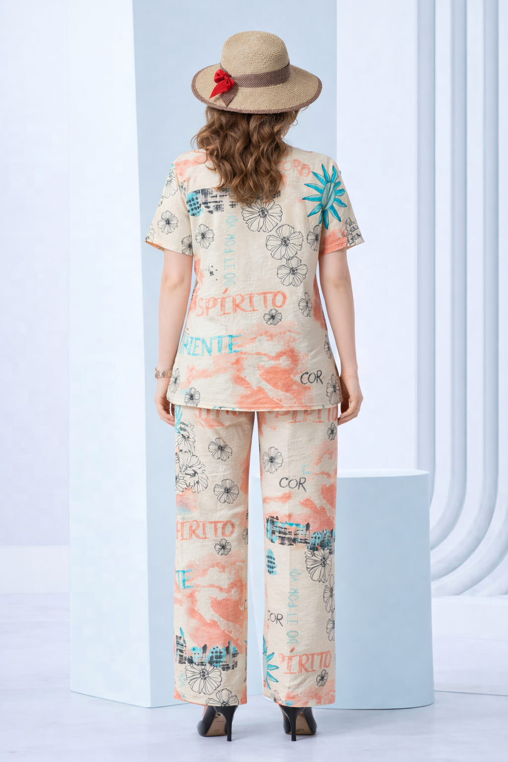 Sunset Bloom Lounge Set