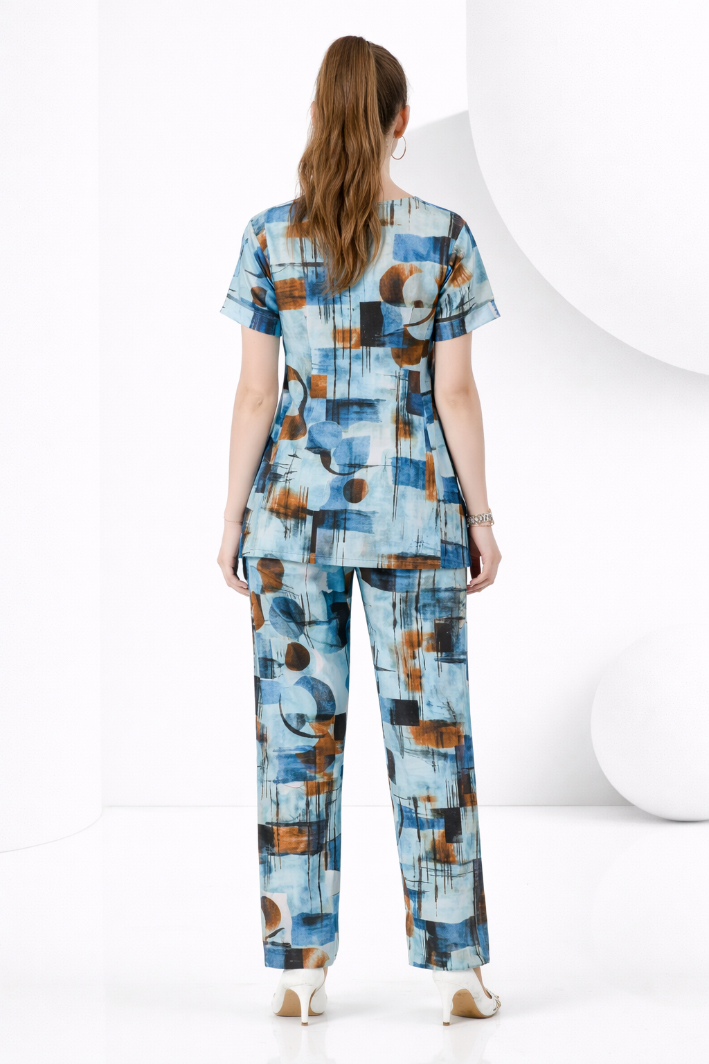 Blue Horizon Printed Set