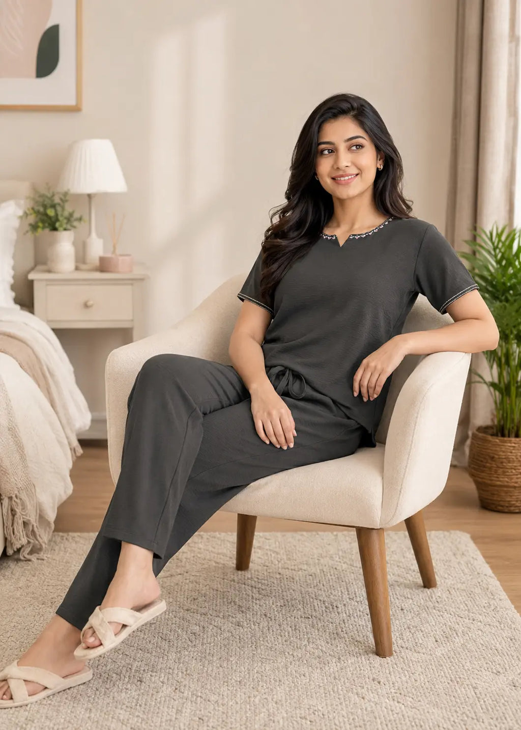 Olive Calm Co-Ord Set