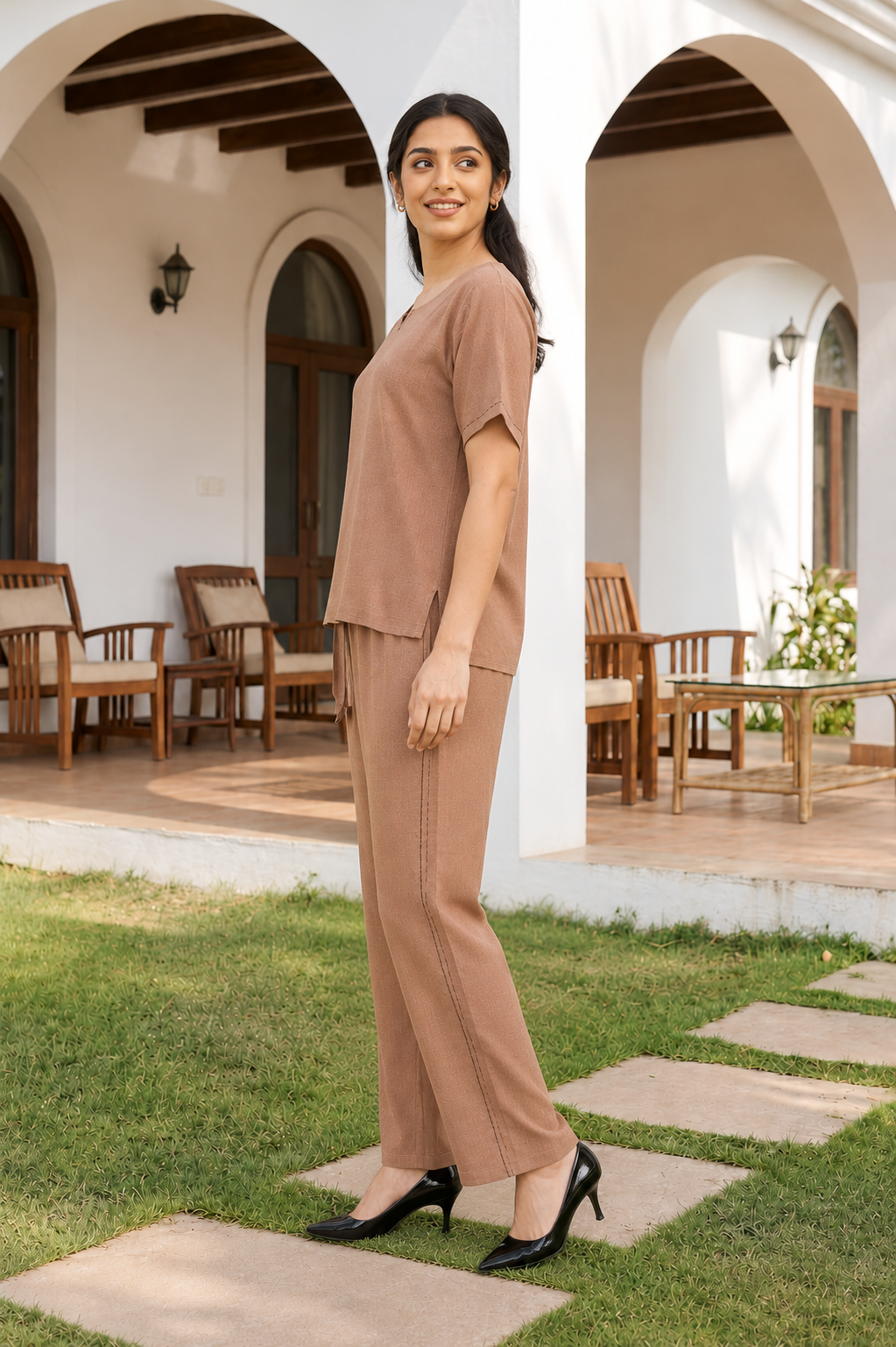Mocha Calm Co-Ord Set