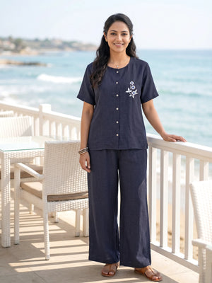 Deep Navy Blue