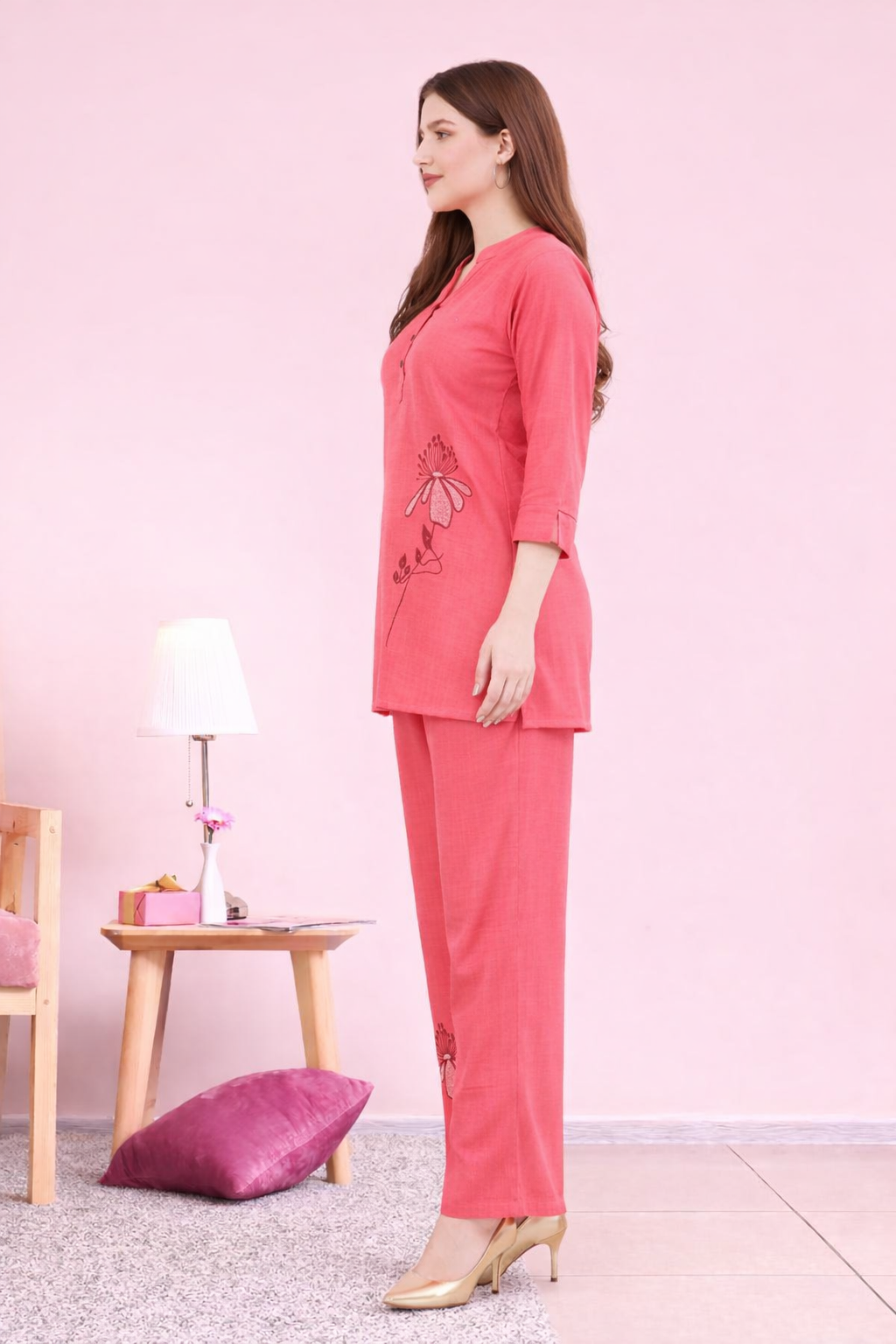 Coral Crush Co-Ord Set