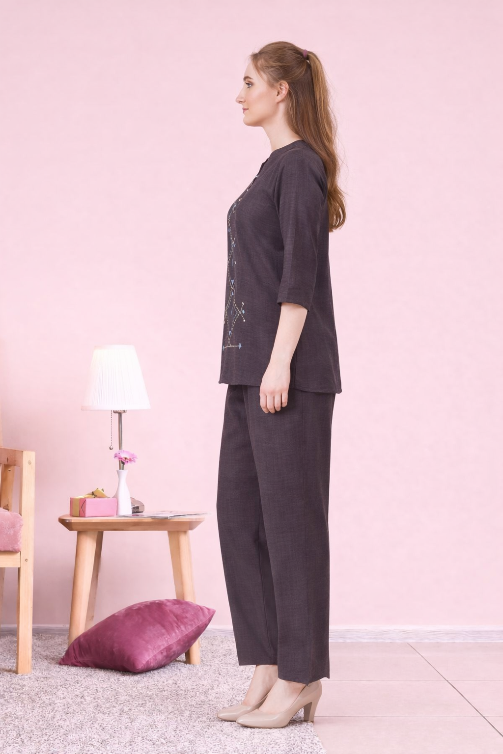 Espresso Elegance Co-Ord Set