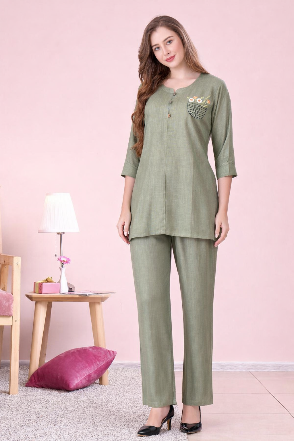 Sage Serenity Co-Ord Set