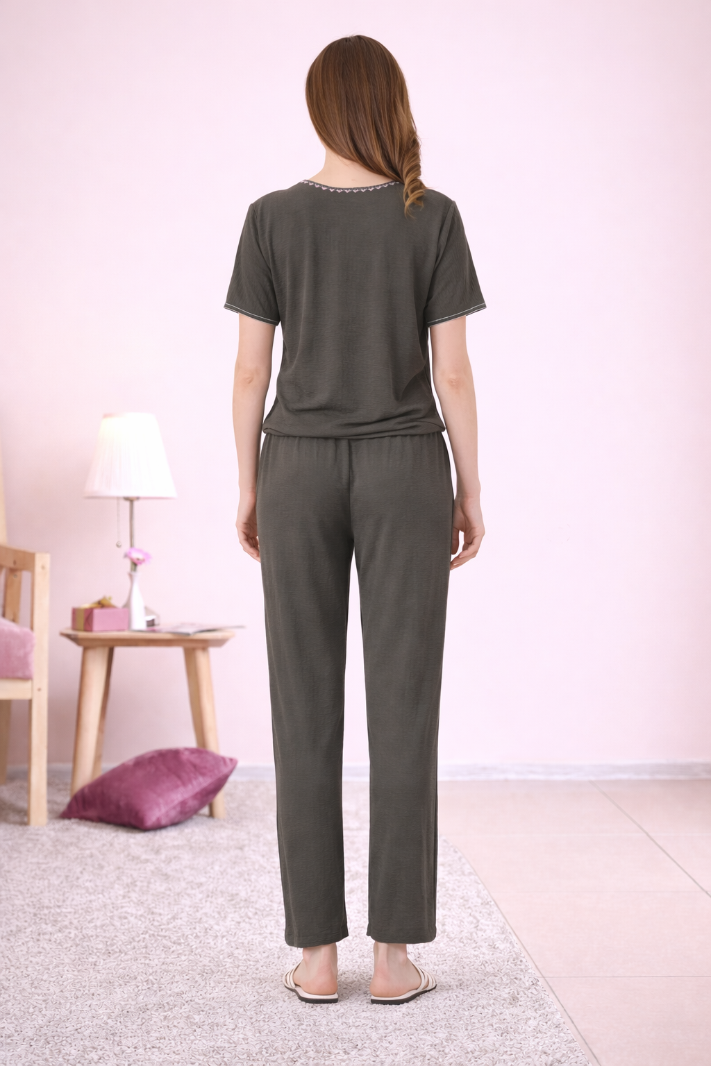 Olive Calm Co-Ord Set