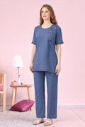 Dusty Blue Ease Lounge Set