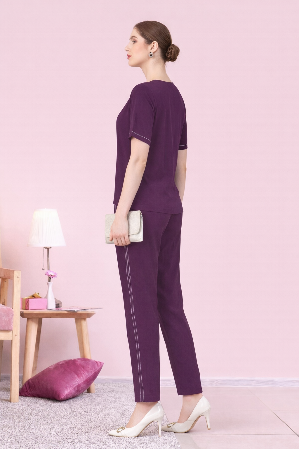 Plum Poise Co-Ord Set