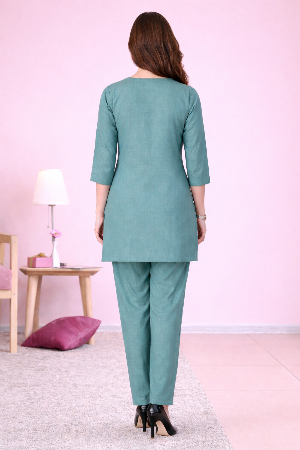 Teal Serenity Co-Ord Set