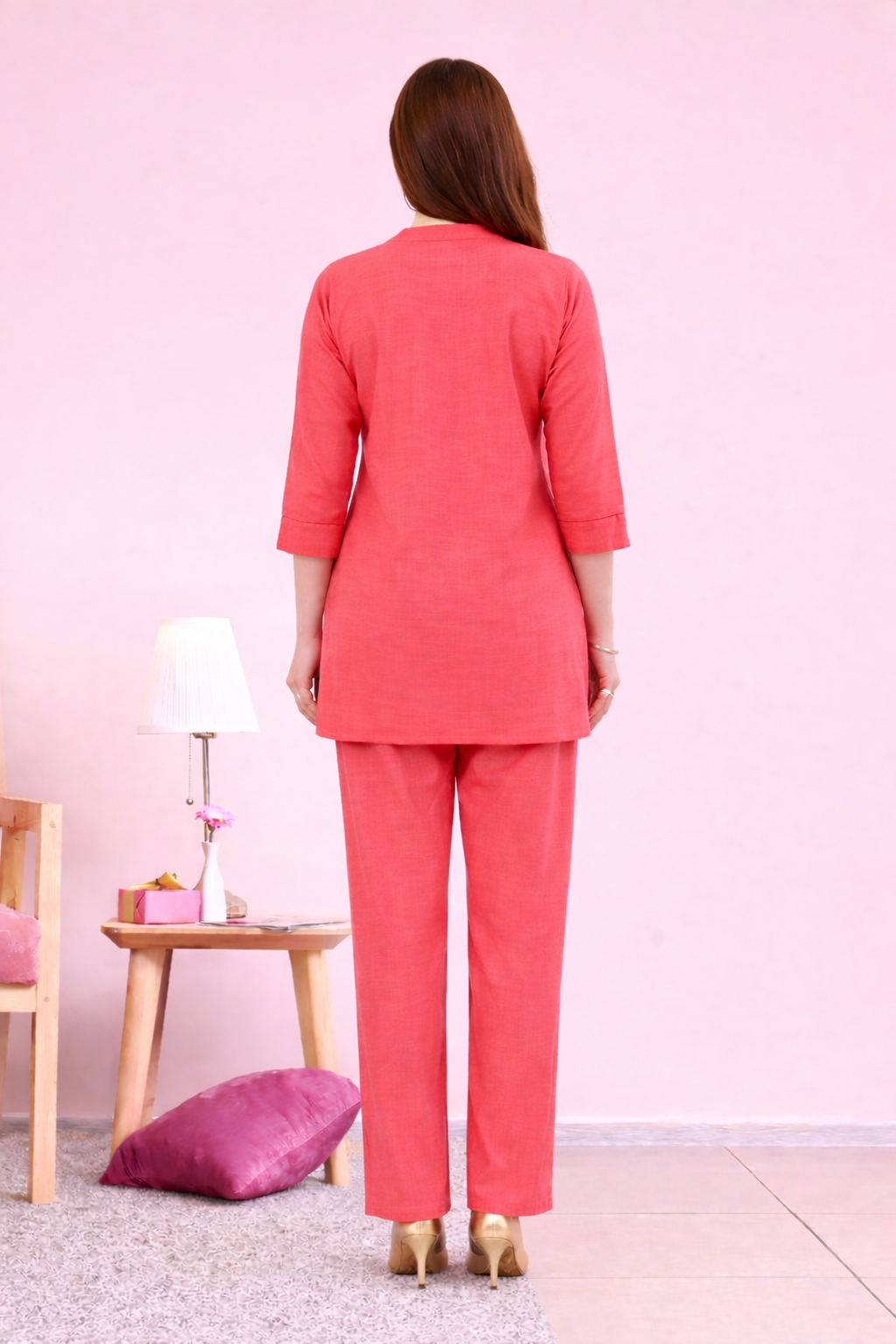 Coral Crush Co-Ord Set