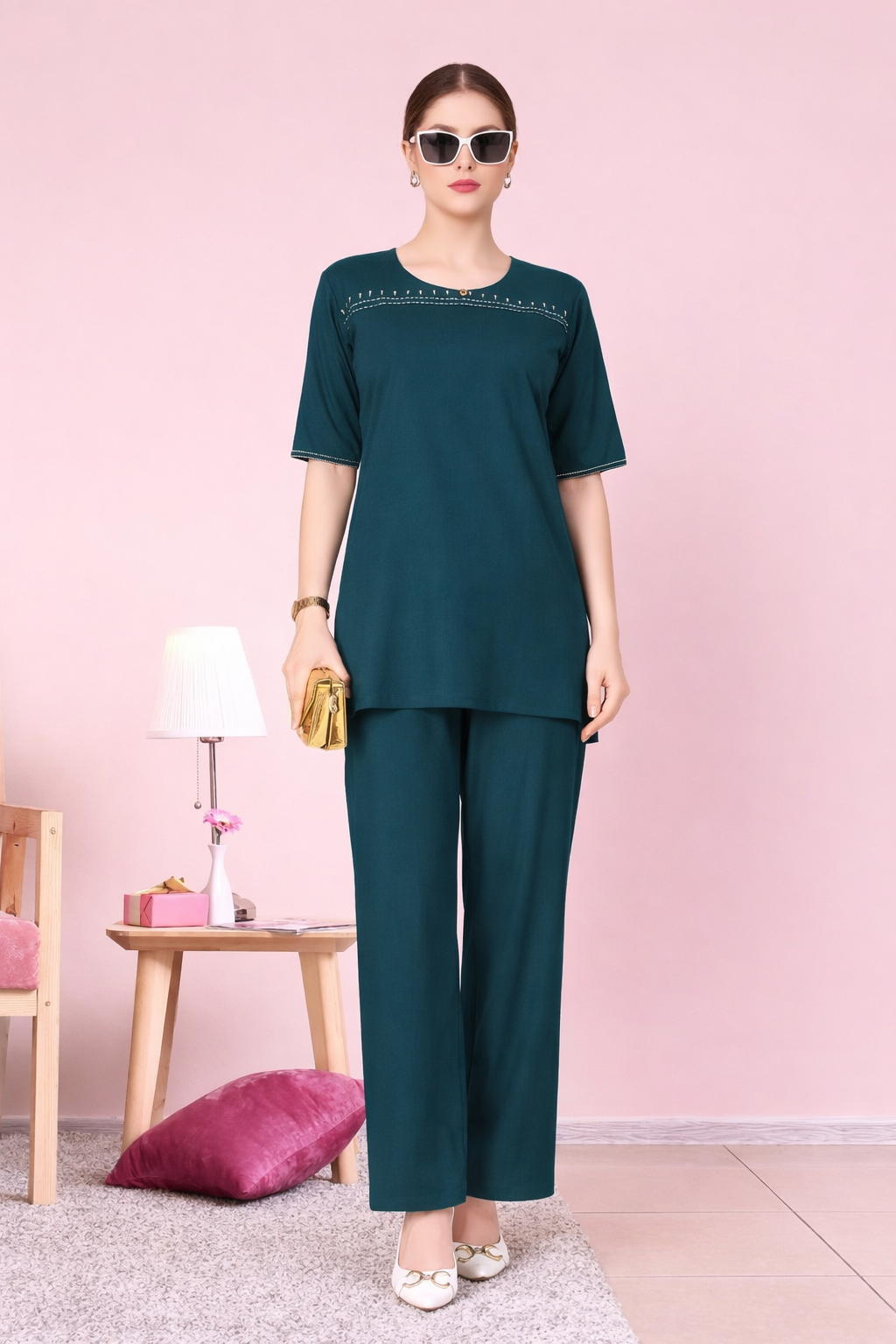 Emerald Ease Co-Ord Set