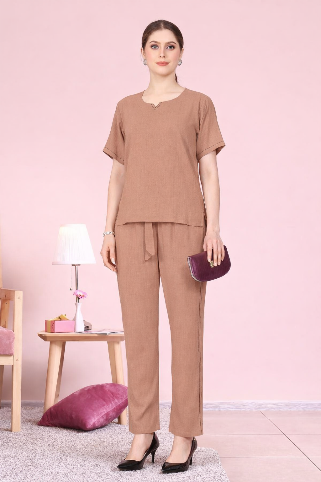 Mocha Calm Co-Ord Set