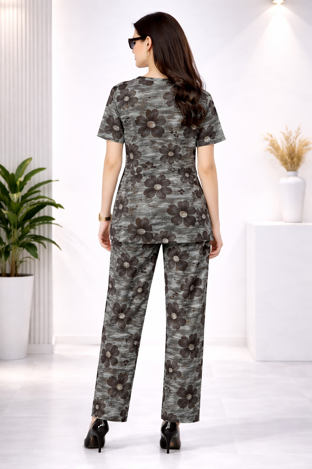 Midnight Floral Lounge Set