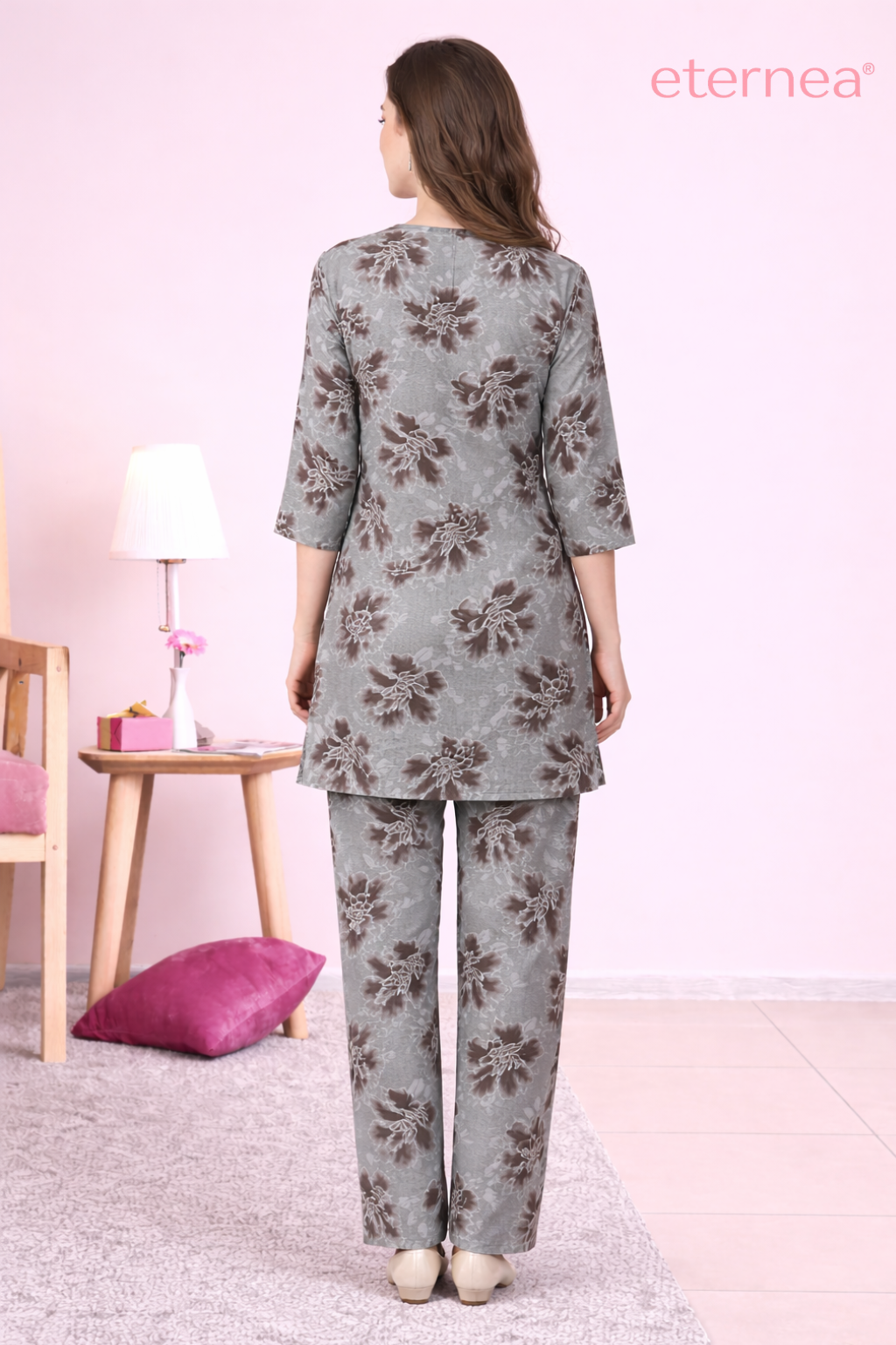 Smoky Bloom Lounge Set