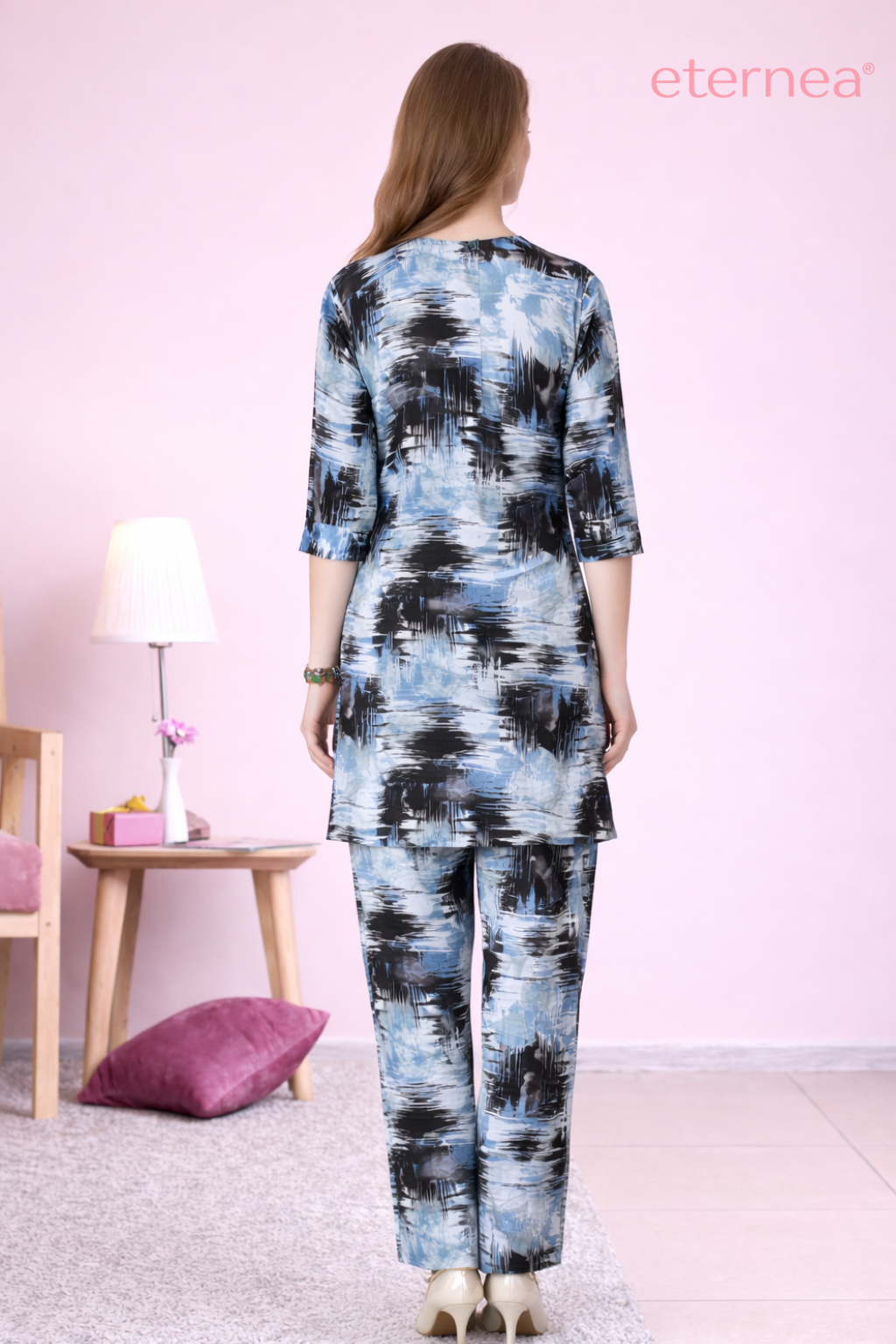 Midnight Bloom Printed Set