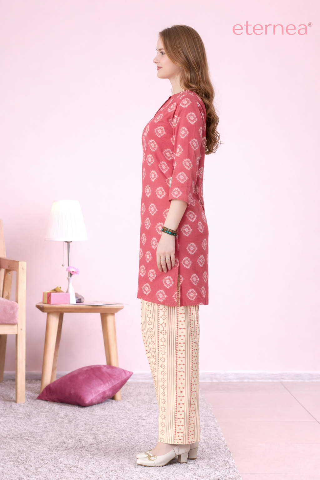 Blossom Pink Kurta Set
