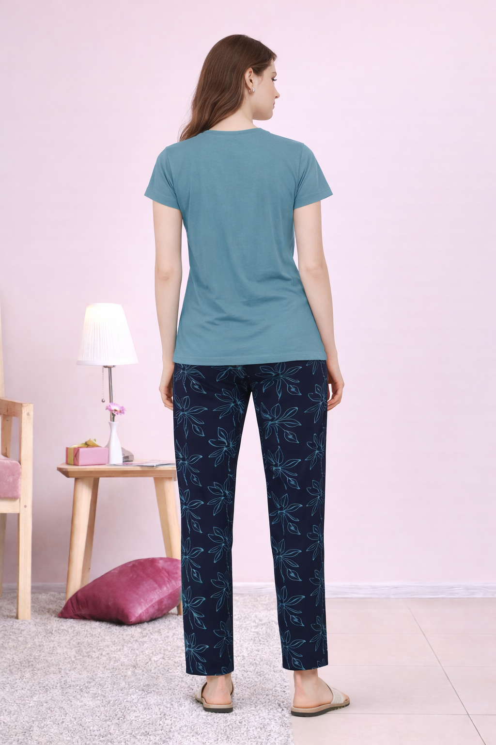 Teal Whisper Lounge Set