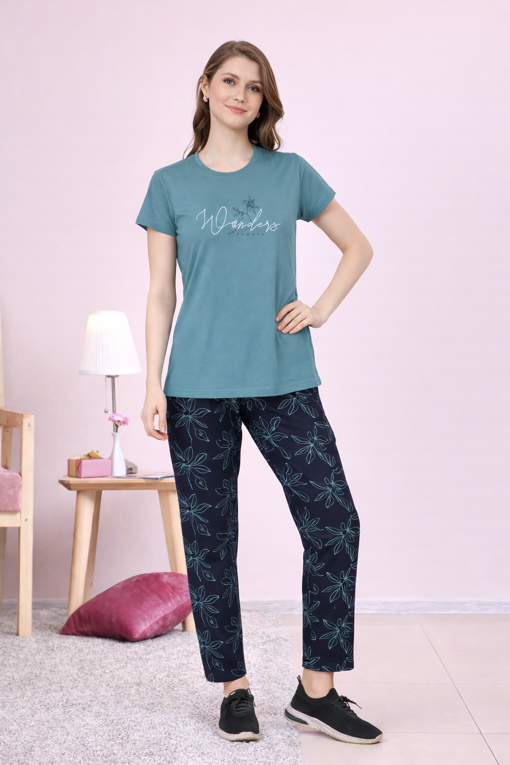 Teal Whisper Lounge Set