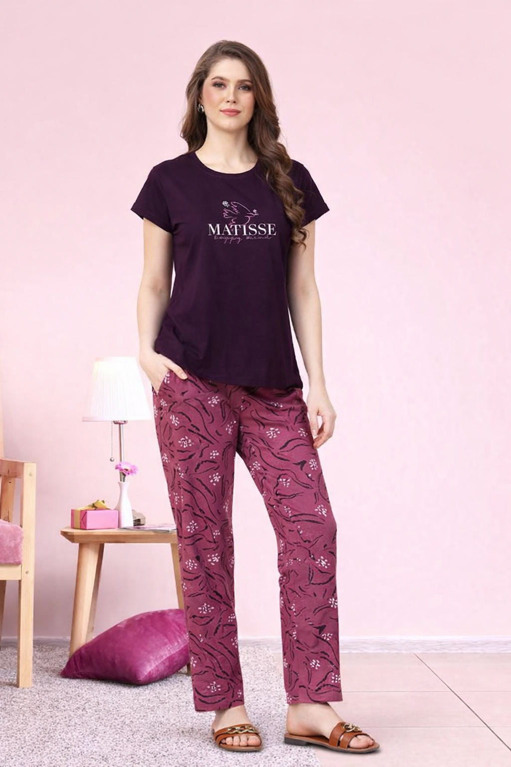 Plum Grace Lounge Set